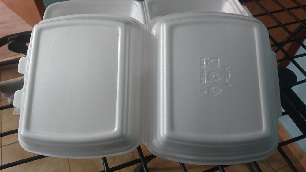 Pojemniki styropianowe