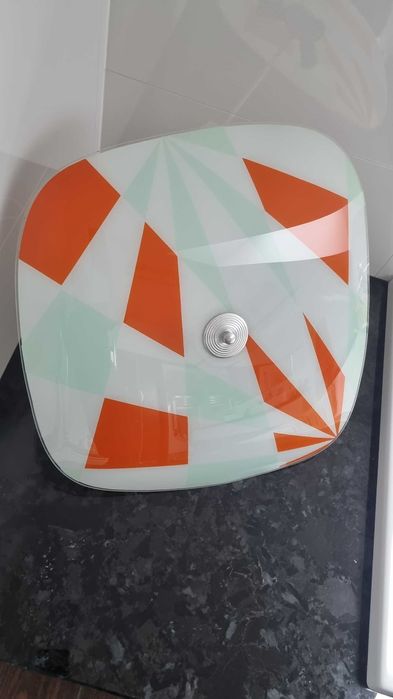 Lampa parasolka Napako PoP ArT Design PRL lata 60 Czechosłowacja
