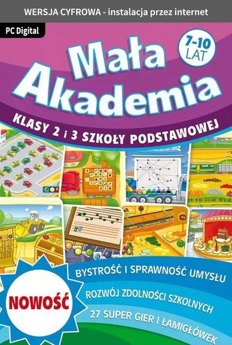 Mała Akademia. Klasy 2 i 3 szkoły podstawowej. PC. Avalon
