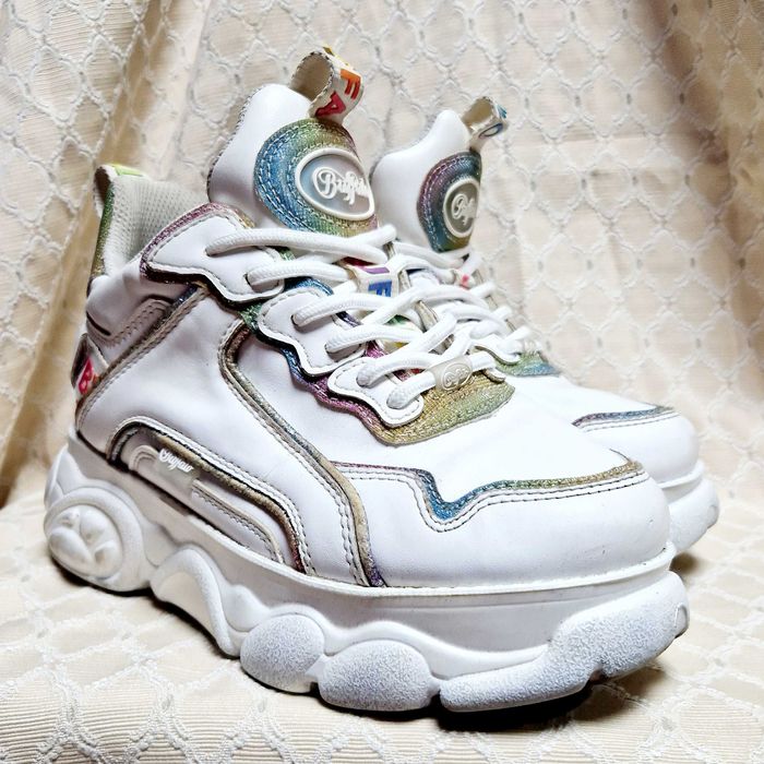 Buffalo peta approved vegan кроссовки белые 37