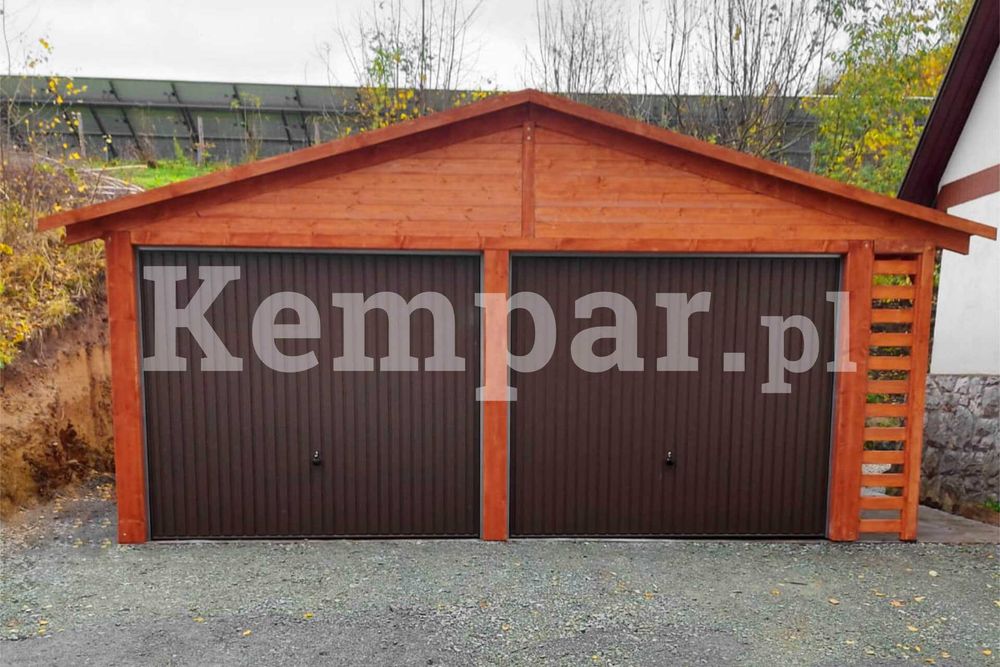 Garaż drewniany Wiata garażowa Wiata drewniana ISLANDIA