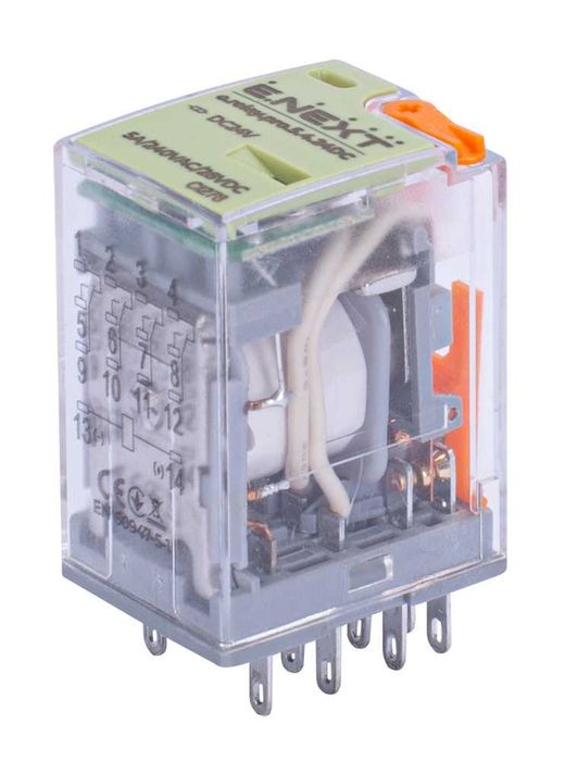 Przekaźnik pośredni e.relay.pro 5A 4 grupy 4p cewka 24V DC