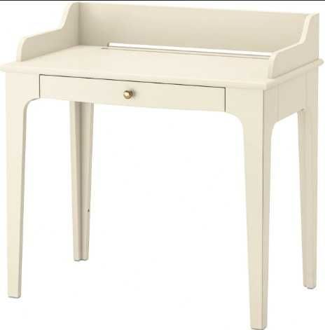 Biurko IKEA LOMMARP – beżowe 90 × 54 cm