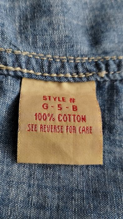 Oryginalna koszula jeansowa Vintage rozmiar XXXL