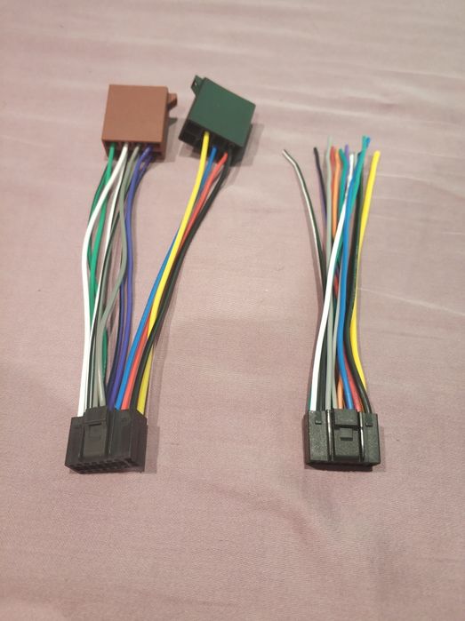 Разъем магнитолы JVC, Kenwood 16 pin фишка, колодка переходник ISO: 100 ...