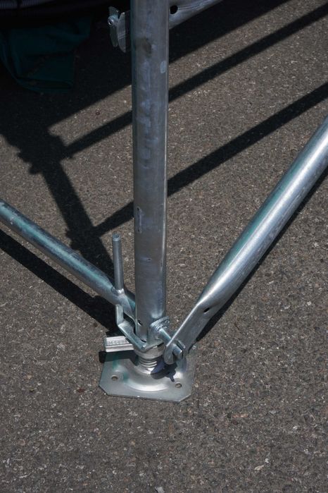 Rusztowanie Plettac P70 120m2 Podesty Drewniane - Zestaw Rusztowania