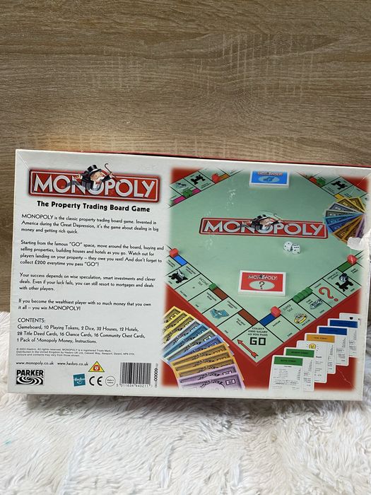 Gra Monopoly planszowa