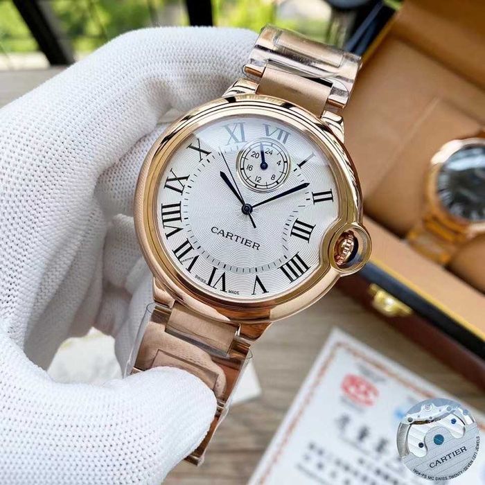 Годинник автоматичний Cartier Ballon Bleu double time