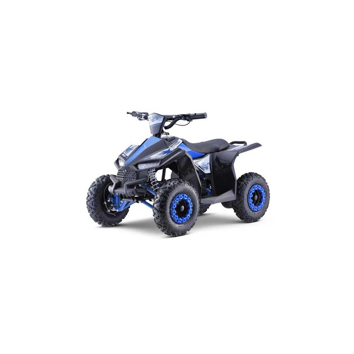 2026 Quad E-STAR na akumulator 35km/h + Silnik 1000W + Koła pompowane + Hamulce tarczowe Niebieski