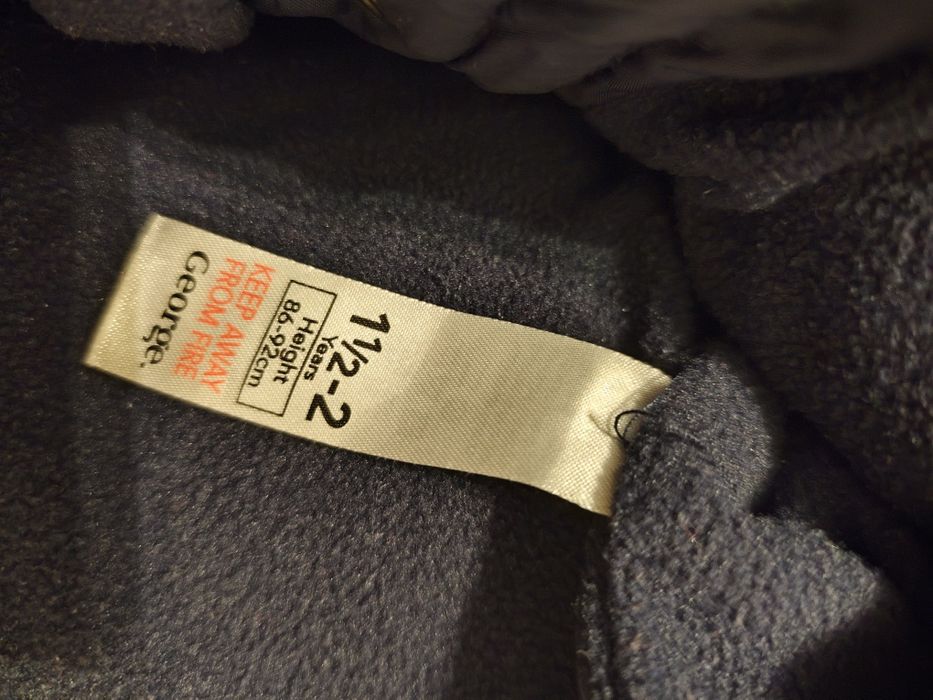 Kurtka chłopięca wiosna jesień r.86-92 granatowa