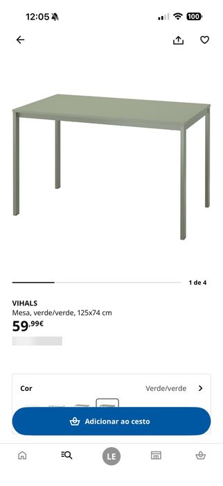 Mesa ikea VIHALS