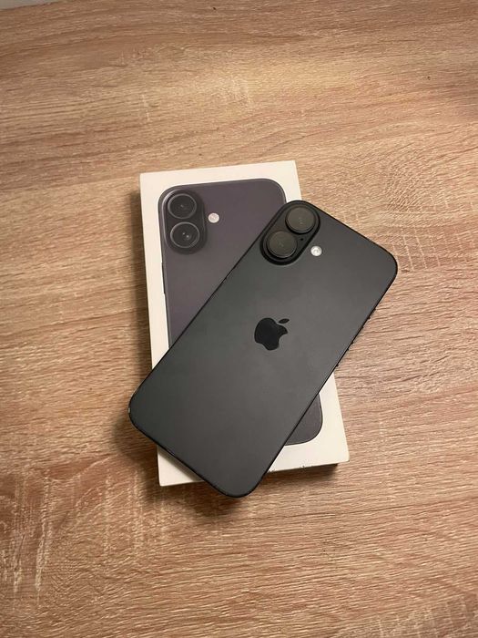 iPhone 16 Preto - como NOVO / Impecável! com faturas