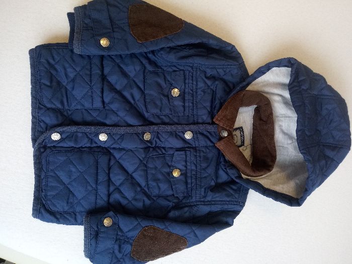 Sprzedam stylową jesienno-wiosenną kurtkę chłopięcą, rozmiar 86/92