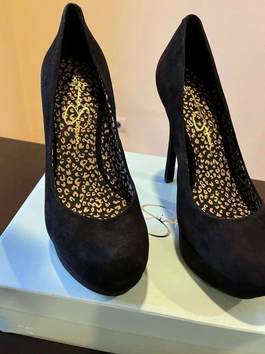 Sapatos Jessica Simpson compensado preto multicolor 39