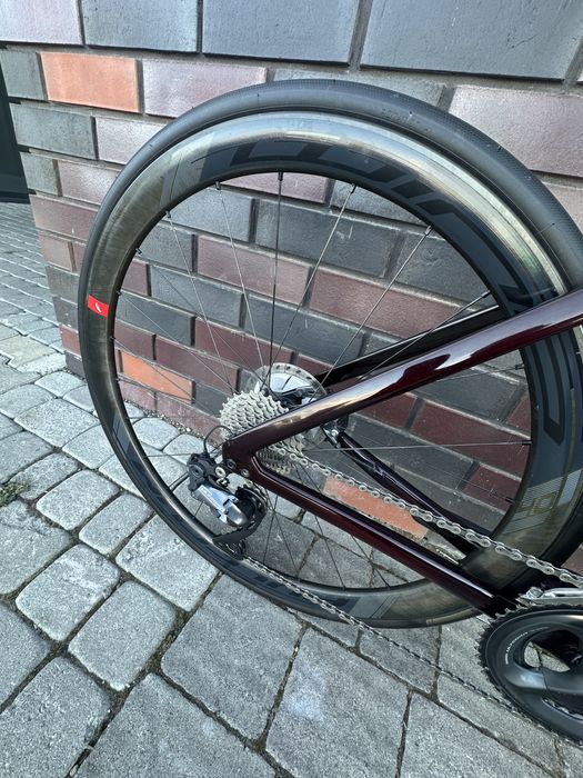 Specialized Tarmac SL7 Pro Ultegra DI2, карбон червоного відтінку