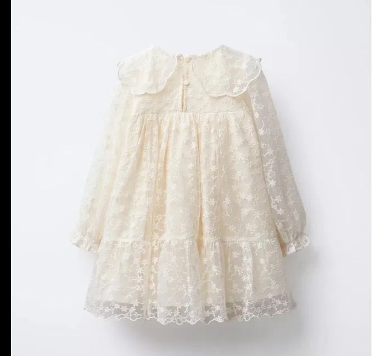Дитяча мереживна сукня zara,платье zara 116-122cm