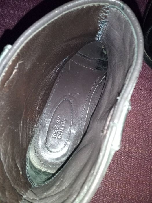 See by Chloe напівчобітки жіночі вінтажні