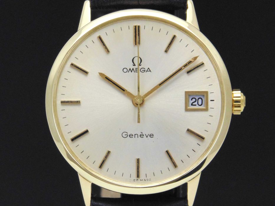 Złota Omega Geneve Cal.1030 pr.0,750 18ct rok prod.1967
