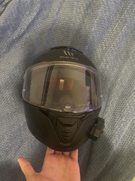 Kask thunder 4 malo uzywany z interkomem