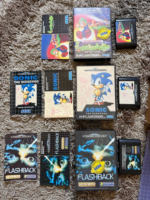 SEGA Mega Drive original completa