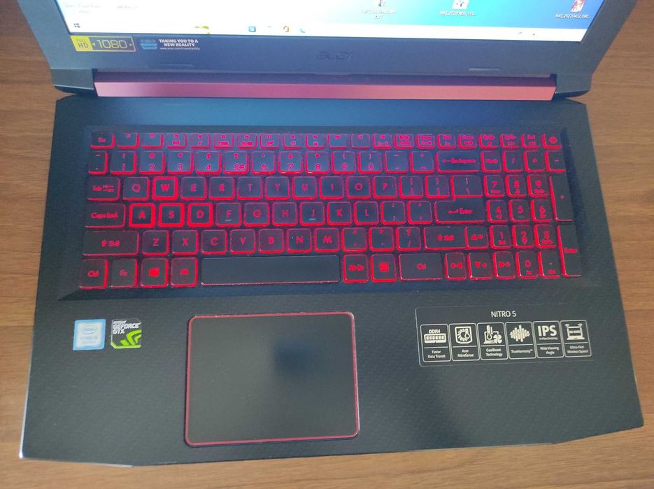 Laptop ACER Nitro 5  15.6 IPS i5-8300H 8GB RAM 512GB