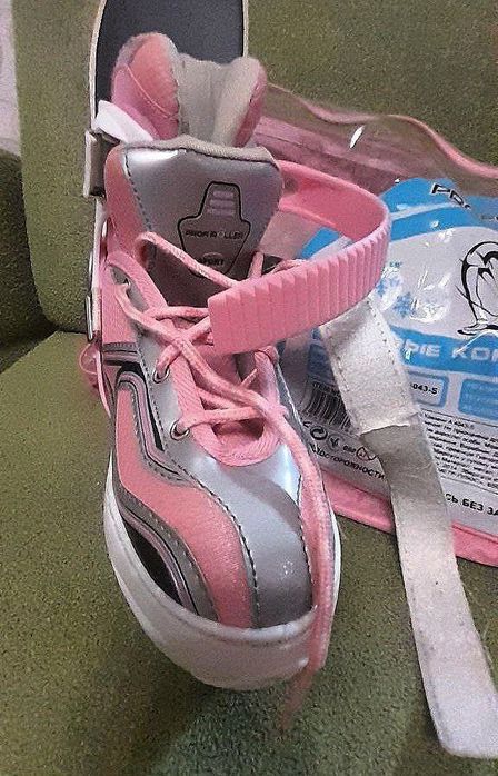 Ролики-коньки 2в1