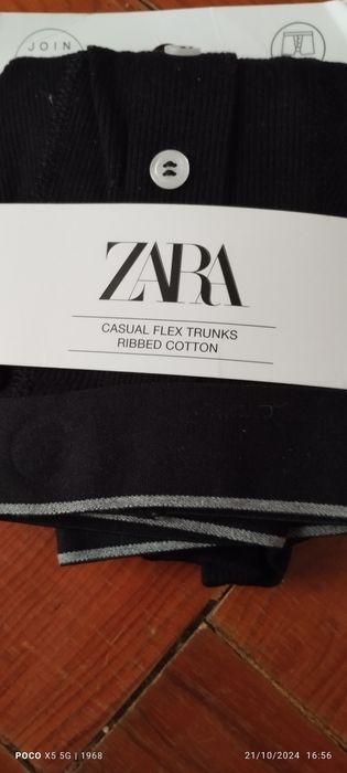 Boxers da Zara tamanho L