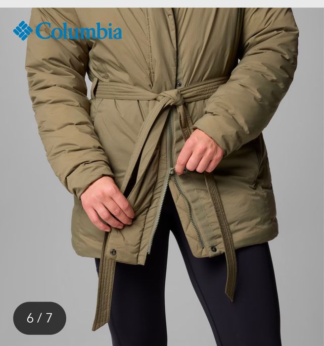 Пуховик columbia жіночий (s)