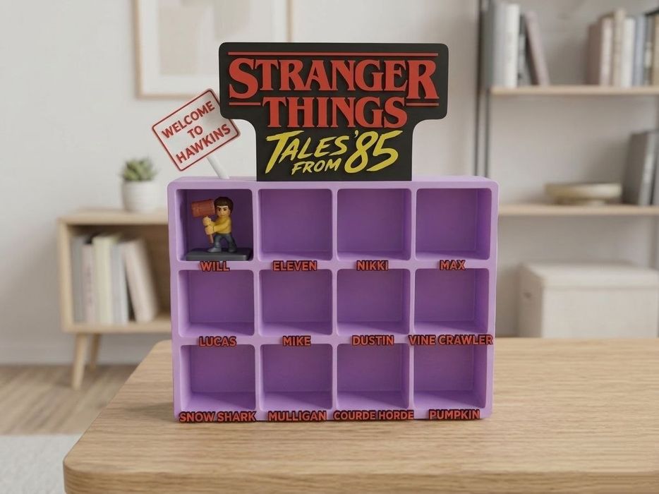 Expositor figuras Stranger Things Tales from '85 McDonalds