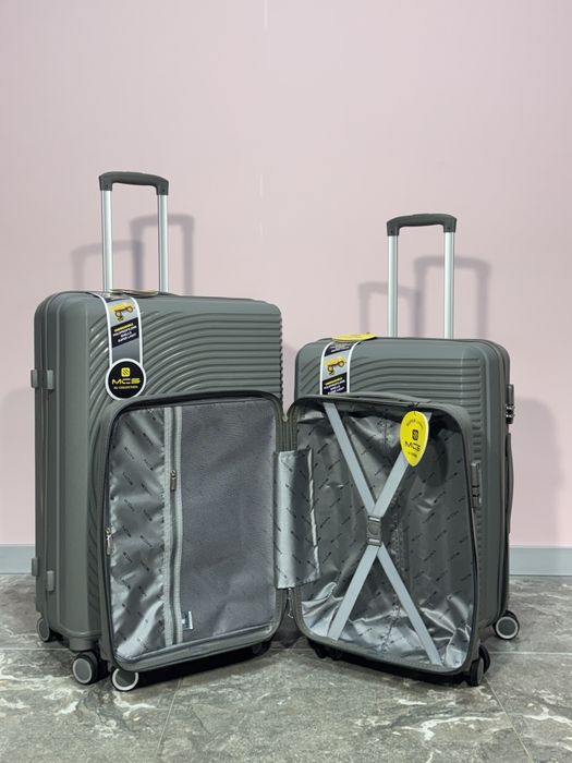 ЧЕСНА ЦІНА‼️ Поліпропіленова валіза | валіза 4 колеса | чемодан