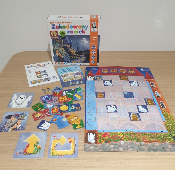 Gra planszowa Kapitan Nauka ZAKODOWANY ZAMEK