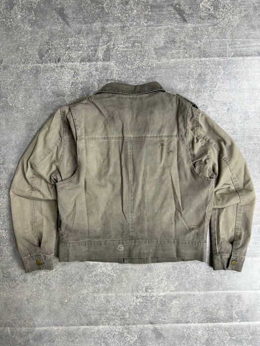 Куртка джинсовая оливкова jacket джинсовка indee sleeze косуха