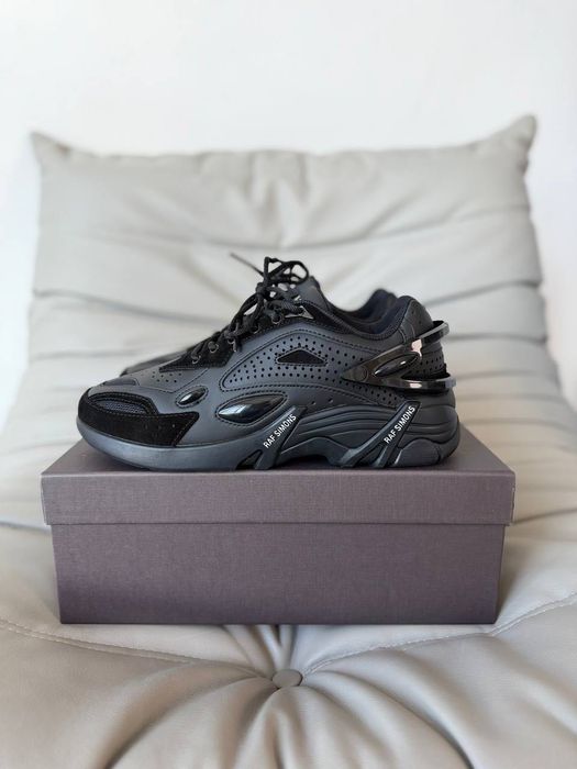 ХІТ СЕЗОНУ! Adidas Raf Simons Cylon-21 Black 41 42 43 44 45 адідас раф сімонс чорні