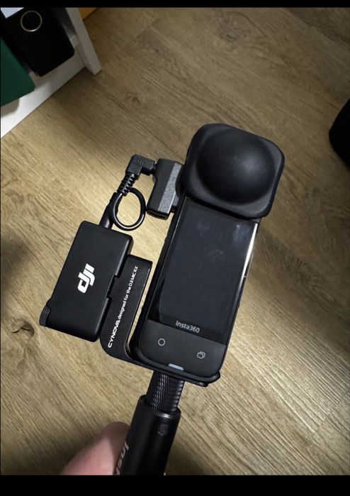 Insta 360 X4 adaptador para micro com cabos
