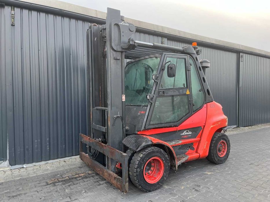 Wózek widłowy Linde H80D-03 Diesel 8 TON 2021 rok Kabina