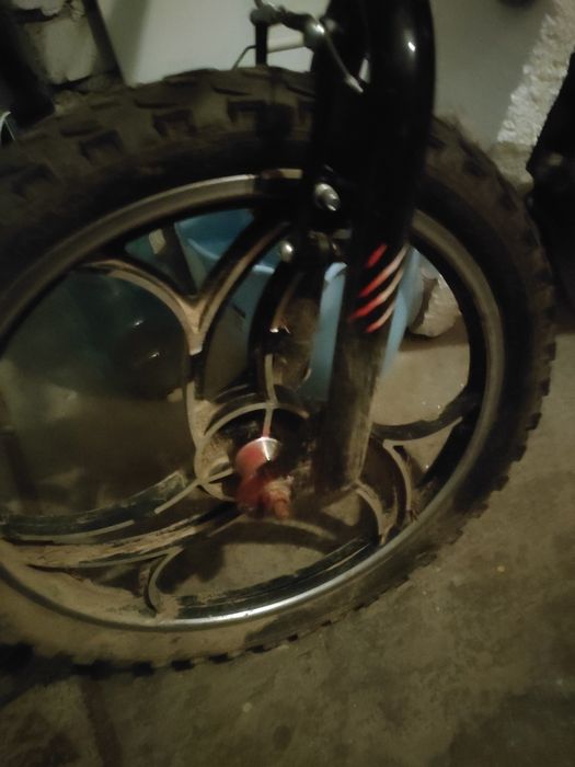 Rower BMX czarny cross tiger