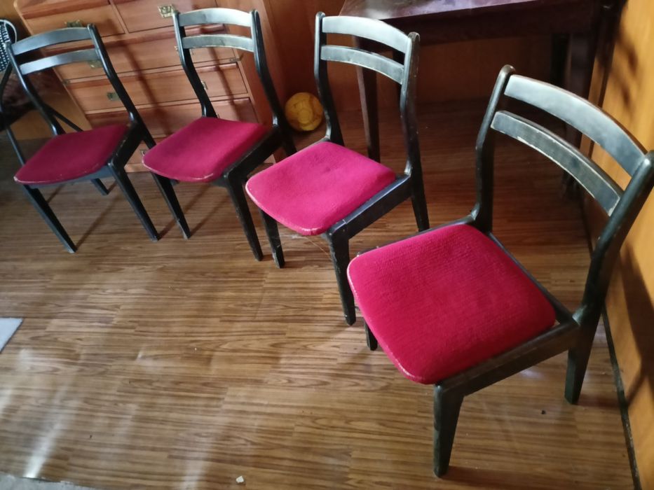 Krzesła PRL 6 sztuk