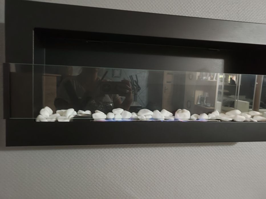 Bio kominek z akcesoriami 80x40