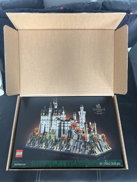LEGO 21063 Architecture Zamek Neuschwanstein nowe