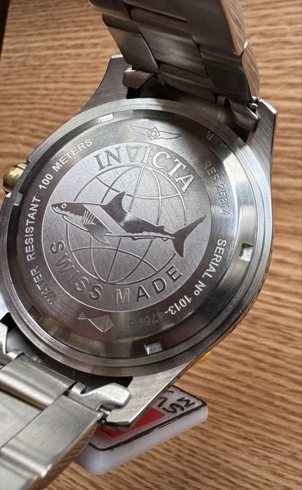 Часы Инвикта INVICTA Pro Diver  MASTER OF THE OCEANS  Swiss Made