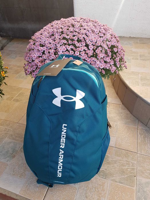 Рюкзак спорт 24л Under Armour Hustle Lite Backpack цвет морской волны