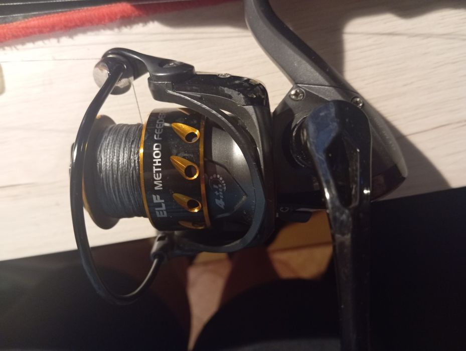 Wędka spinngowa 4-17g graystream Jaxon 2.65m 2 sec + kołowrotek jaxon