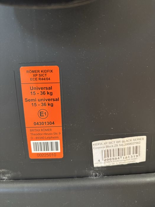Fotelik samochodowy Britax RÖMER KIDFIX XP