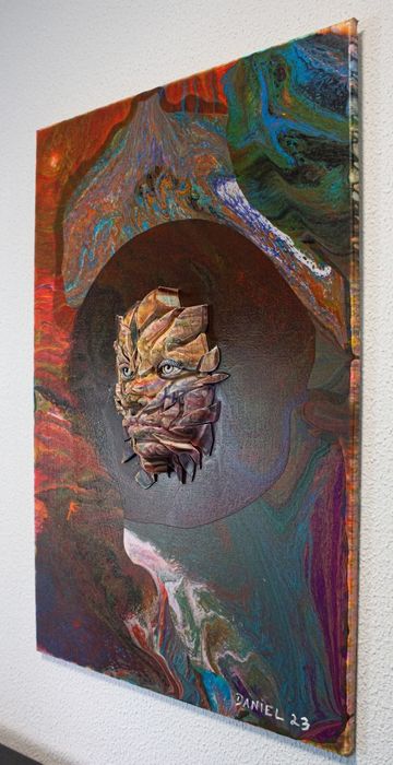 Pintura em Acrílico sobre tela "Metamorfos"