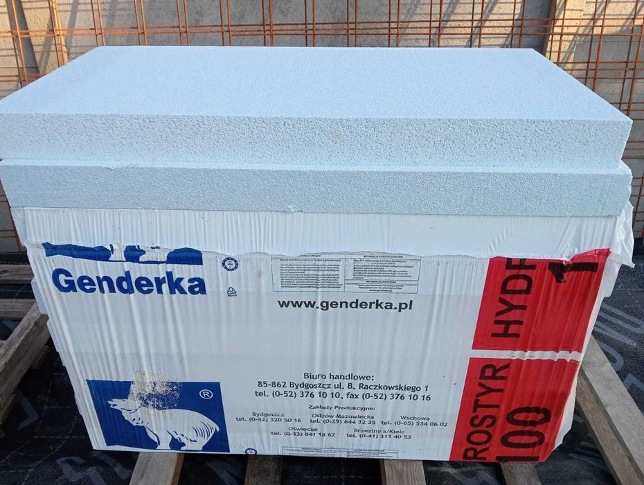 Styropian fundamentowy 15cm frezowany Aqua XPS Styrodur