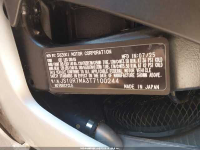 Suzuki GSX-R750 2026