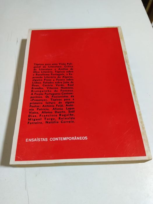 Tópicos de Crítica e de História Literária, de David Mourão Ferreira