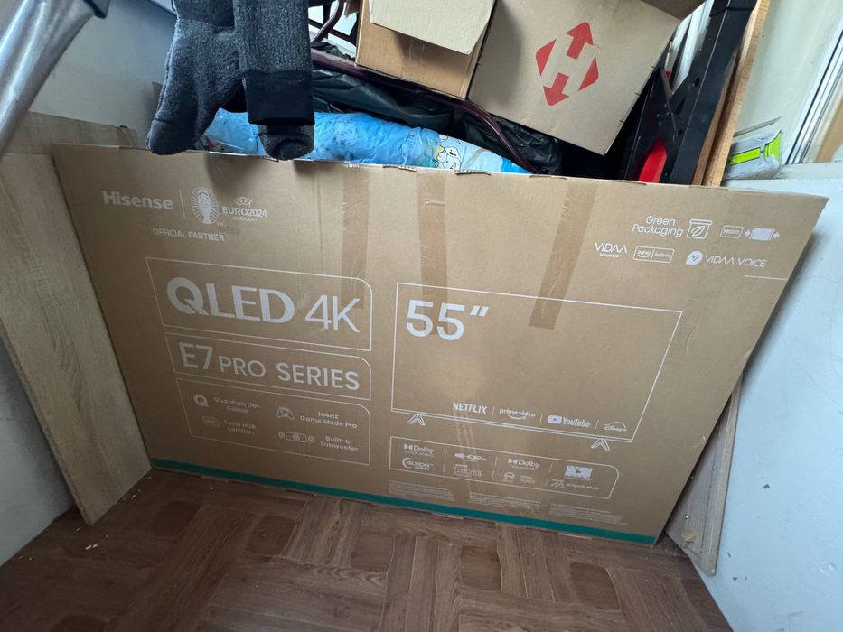 Продам Hisense 4к 55»