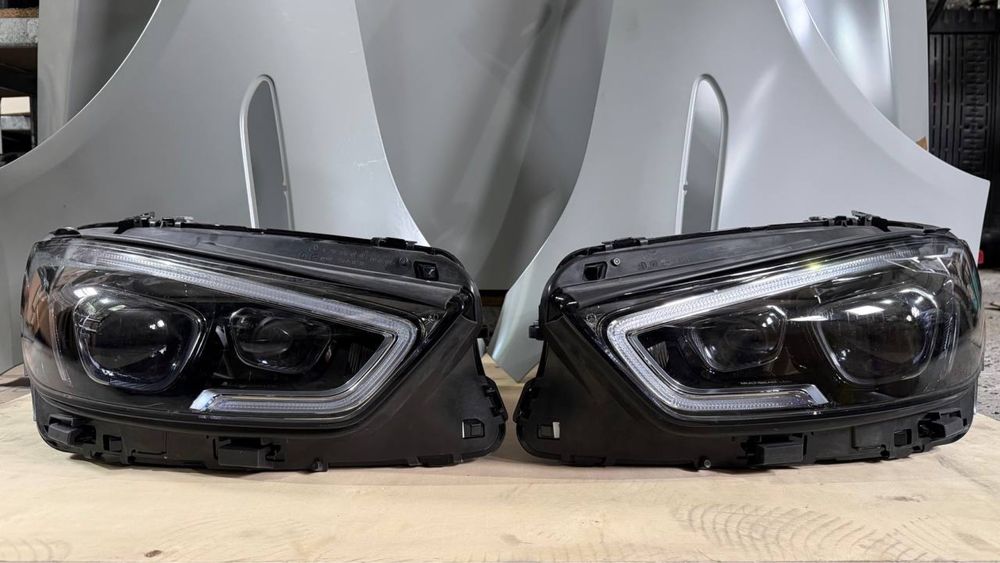 Фары новые оригинал multibeam Мерседес 290 AMG GT 43 53 63 4 door крыло