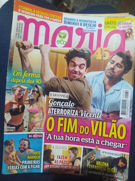 Revista maria 2439 Mônica Sintra etc- portes CTT grátis